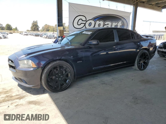 2012 Dodge Charger RT with VIN 2C3CDXCT6CH270502, listed as a Copart auction lot 55694635 with 172,368 mi miles and Salvage Title. Bid and sale history available at DreamBid. Image 1.