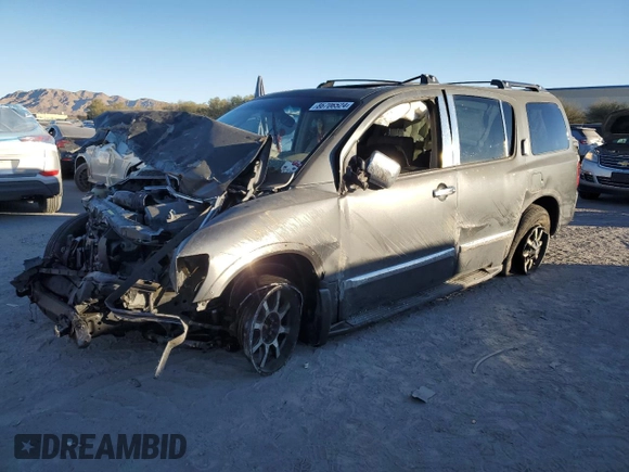 2006 Infiniti QX56 with VIN 5N3AA08C16N805519, listed as a Copart auction lot 86706524 with 152,246 mi miles and Salvage title. Bid and sale history available at DreamBid. Image 1.