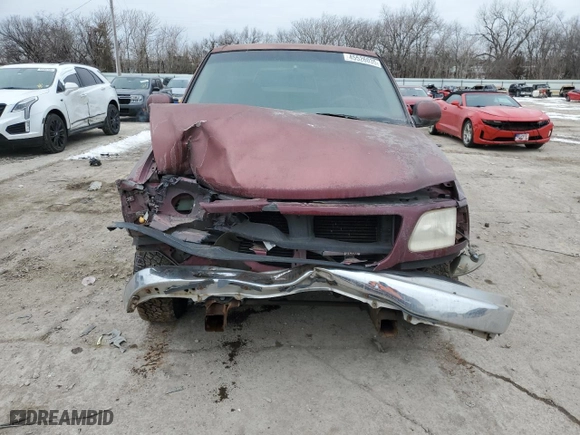 1999 Ford F-150 Work Series with VIN 1FTRF17W1XKB48291, listed as a Copart auction lot 45526035 with 154,699 mi miles and Salvage Title. Bid and sale history available at carsss.com. Image 5.