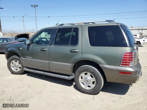 2002 Mercury Mountaineer with VIN 4M2ZU66E22ZJ17671, listed as a Copart auction lot 52485475 with 134,253 mi miles and Clean Title. Bid and sale history available at carsss.com. Image 2.