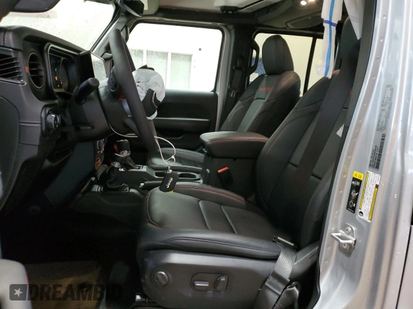 2024 Jeep Wrangler Rubicon with VIN 1C4PJXFG8RW355730, listed as a Copart auction lot 47982545 with 2,279 mi miles and Salvage title. Bid and sale history available at DreamBid. Image 7.