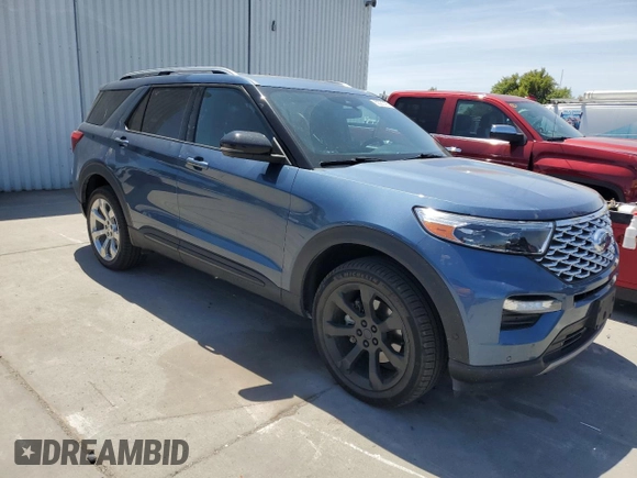 2020 Ford Explorer Platinum с VIN 1FM5K8HC7LGB53723, выставлен на аукционе Copart как лот 55531435 с пробегом 51 989 миль миль и Списание • Salvage title. История ставок и продаж доступна на DreamBid. Изображение 4.