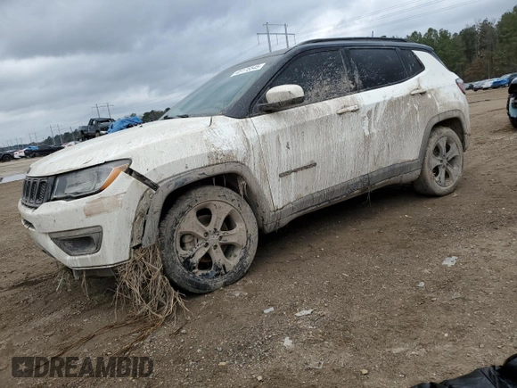 2019 Jeep Compass Altitude with VIN 3C4NJCBB9KT664922, listed as a Copart auction lot 45175545 with 99,665 mi miles and Salvage Title. Bid and sale history available at carsss.com. Image 1.