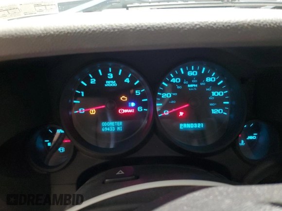 2011 Chevrolet Silverado 1500 Work Truck with VIN 1GCRKPEA7BZ371649, listed as a Copart auction lot 50141535 with 69,433 mi miles and Salvage Title. Bid and sale history available at DreamBid. Image 9.