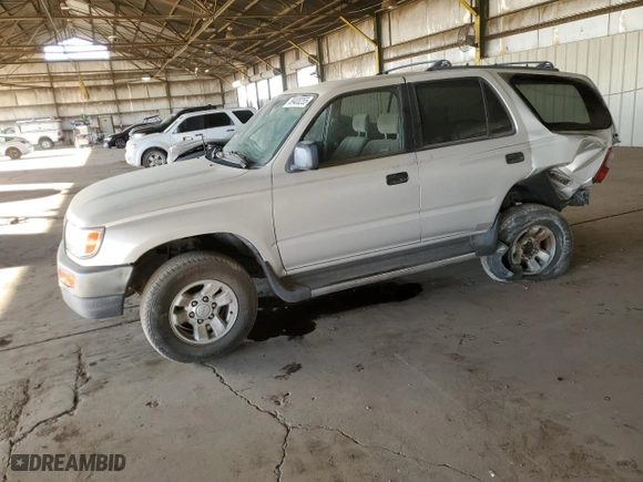 1997 Toyota 4Runner with VIN JT3GM84R5V0017138, listed as a Copart auction lot 89400255 with 268,162 mi miles and Salvage Title. Bid and sale history available at carsss.com. Image 1.