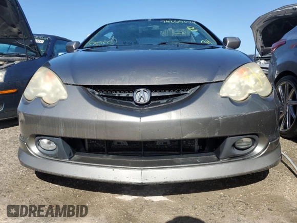 2002 Acura RSX Type S with VIN JH4DC53052C026529, listed as a Copart auction lot 76196964 with 0 mi miles and Salvage Title. Bid and sale history available at carsss.com. Image 5.