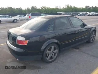 2002 Audi A4 1.8T with VIN WAULC68E62A308968, listed as a IAAI auction lot 42053489 with 221,434 mi miles. Bid and sale history available at carsss.com. Image 4.
