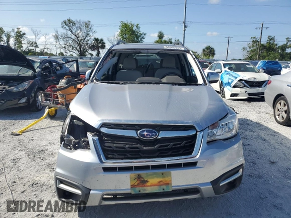 2017 Subaru Forester Premium with VIN JF2SJAEC9HH591118, listed as a Copart auction lot 54606835 with 56,539 mi miles and Salvage Title. Bid and sale history available at carsss.com. Image 5.