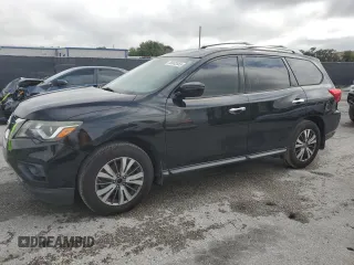 2017 Nissan Pathfinder SL z VIN 5N1DR2MN1HC694325, wystawiony jako Copart lot #56802855 z przebiegiem 166 876 mil mil oraz Czysty tytuł • Clean title. Historia ofert i sprzedaży dostępna na DreamBid. Obrazek 1.