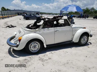 1979 Volkswagen Beetle with VIN 1592037911, listed as a Copart auction lot 57837324 with Not provided miles and Non repairable. Bid and sale history available at DreamBid. Image 3.