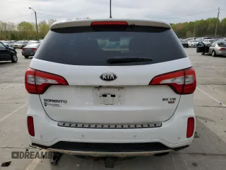 2014 Kia Sorento SX z VIN 5XYKWDA7XEG465848, wystawiony jako Copart lot #53256035 z przebiegiem 76 457 mil mil oraz Szkoda całkowita • Salvage title. Historia ofert i sprzedaży dostępna na DreamBid. Obrazek 6.