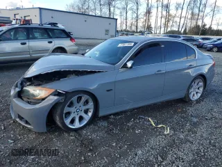 2007 BMW 3 Series 335i with VIN WBAVB73577KY60876, listed as a Copart auction lot 77561104 with Not provided miles and Salvage title. Bid and sale history available at DreamBid. Image 1.