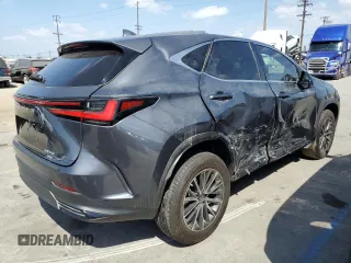 2022 Lexus NX with VIN JTJAGCEZ1N5001125, listed as a Copart auction lot 72358244 with 27,330 mi miles and Salvage Title. Bid and sale history available at carsss.com. Image 3.