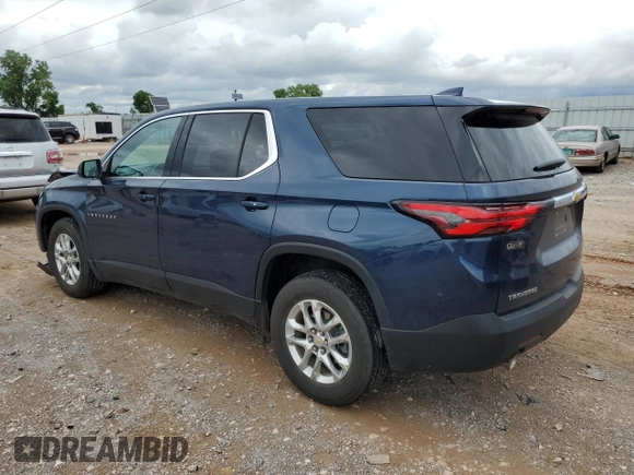 2022 Chevrolet Traverse LS with VIN 1GNERFKWXNJ134149, listed as a Copart auction lot 58736915 with 73,431 mi miles and Salvage title. Bid and sale history available at DreamBid. Image 2.