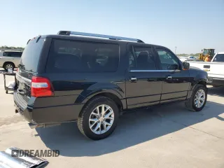 2015 Ford Expedition Max Limited with VIN 1FMJK1KT7FEF30341, listed as a Copart auction lot 72763254 with 130,955 mi miles and Salvage Title. Bid and sale history available at carsss.com. Image 3.