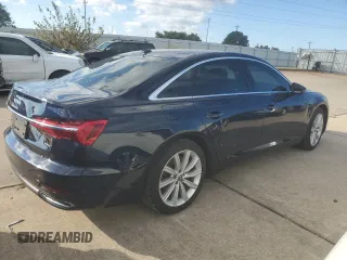 2019 Audi A6 Premium with VIN WAUD8AF22KN129224, listed as a Copart auction lot 80360184 with 48,786 mi miles and Salvage Title. Bid and sale history available at carsss.com. Image 3.