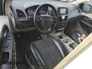 2014 Chrysler Town & Country Touring-L with VIN 2C4RC1CG7ER310737, listed as a Copart auction lot 81495244 with 129,021 mi miles and Salvage Title. Bid and sale history available at carsss.com. Image 8.