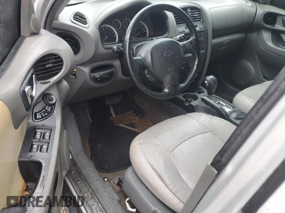 2005 Hyundai Santa Fe GLS with VIN KM8SC13E35U005623, listed as a Copart auction lot 75019464 with 0 mi miles and Salvage Title. Bid and sale history available at carsss.com. Image 8.