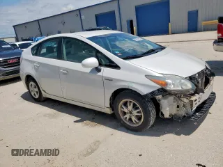 2010 Toyota Prius II with VIN JTDKN3DU3A0198583, listed as a Copart auction lot 53904705 with 136,126 mi miles and Salvage Title. Bid and sale history available at DreamBid. Image 4.