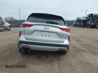 2019 Infiniti QX50 Essential with VIN 3PCAJ5M37KF143597, listed as a IAAI auction lot 41827890 with 39,975 mi miles and . Bid and sale history available at DreamBid. Image 16.