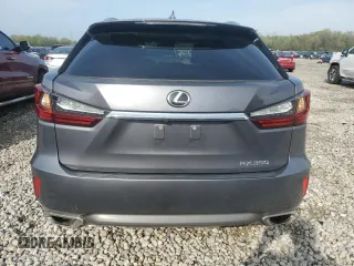 2016 Lexus RX 350 with VIN 2T2ZZMCA1GC018544, listed as a Copart auction lot 51253475 with 92,943 mi miles and Salvage Title. Bid and sale history available at DreamBid. Image 6.