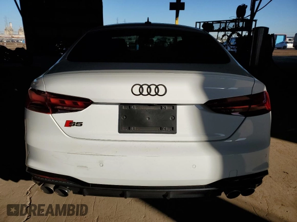 2022 Audi S5 Sportback Premium Plus z VIN WAUC4CF52NA011604, wystawiony jako Copart lot #86558964 z przebiegiem 37 669 mil mil oraz Szkoda całkowita • Salvage title. Historia ofert i sprzedaży dostępna na DreamBid. Obrazek 6.