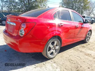 2014 Chevrolet Sonic LTZ with VIN 1G1JE5SH8E4125424, listed as a IAAI auction lot 41649065 with 161,914 mi miles. Bid and sale history available at carsss.com. Image 4.