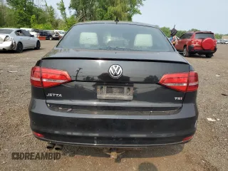 2015 Volkswagen Jetta SE with VIN 3VWD17AJ5FM217805, listed as a Copart auction lot 58812305 with 132,573 mi miles and Salvage title. Bid and sale history available at DreamBid. Image 6.
