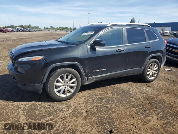 2014 Jeep Cherokee Limited с VIN 1C4PJMDB6EW254637, выставлен на аукционе Copart как лот 65532785 с пробегом 107 575 миль миль и Чистый • Clean title. История ставок и продаж доступна на DreamBid. Изображение 1.