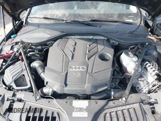 2022 Audi A8 with VIN WAULDAF87NN001657, listed as a IAAI auction lot 41515638 with 22,377 mi miles. Bid and sale history available at carsss.com. Image 10.