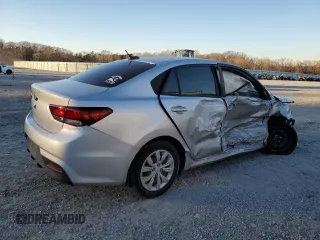 2020 Kia Rio LX with VIN 3KPA24AD2LE354038, listed as a Copart auction lot 42324825 with Not Provided miles and Salvage Title. Bid and sale history available at DreamBid. Image 3.