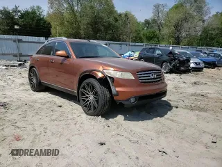 2004 Infiniti FX with VIN JNRAS08W54X224093, listed as a Copart auction lot 54013415 with 195,797 mi miles and Salvage Title. Bid and sale history available at DreamBid. Image 14.