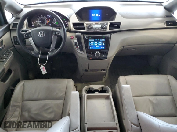 2016 Honda Odyssey EX-L with VIN 5FNRL5H63GB075758, listed as a Copart auction lot 50890445 with 139,564 mi miles and Salvage Title. Bid and sale history available at carsss.com. Image 8.