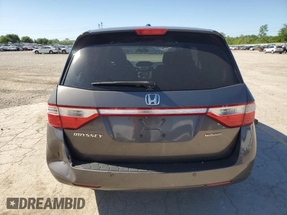 2011 Honda Odyssey Touring с VIN 5FNRL5H94BB078137, выставлен на аукционе Copart как лот 57467505 с пробегом 210 405 миль миль и Списание • Salvage title. История ставок и продаж доступна на DreamBid. Изображение 6.