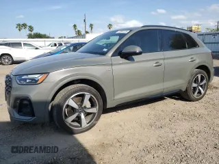 2023 Audi Q5 S line Premium Plus z VIN WA1EAAFYXP2172518, wystawiony jako Copart lot #53387225 z przebiegiem 20 934 mil mil oraz Szkoda całkowita • Salvage title. Historia ofert i sprzedaży dostępna na DreamBid. Obrazek 1.
