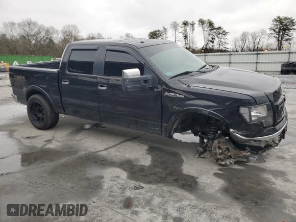2011 Ford F-150 Lariat with VIN 1FTFW1E67BFA12349, listed as a Copart auction lot 44407295 with 178,436 mi miles and Salvage Title. Bid and sale history available at carsss.com. Image 4.