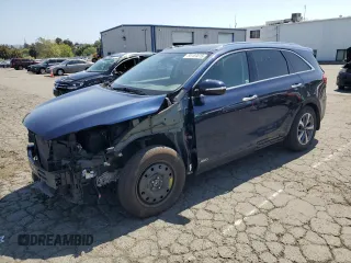 2019 Kia Sorento EX with VIN 5XYPHDA58KG462280, listed as a Copart auction lot 55169015 with 26,759 mi miles and Salvage title. Bid and sale history available at DreamBid. Image 1.