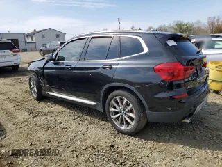 2019 BMW X3 xDrive30i with VIN 5UXTR9C5XKLP84444, listed as a Copart auction lot 52254985 with 0 mi miles and Clean Title. Bid and sale history available at carsss.com. Image 2.