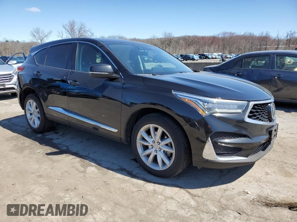 2019 Acura RDX with VIN 5J8TC2H36KL033893, listed as a Copart auction lot 52488145 with 59,137 mi miles and Salvage title. Bid and sale history available at DreamBid. Image 4.