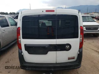 2016 Ram ProMaster City Cargo Tradesman with VIN ZFBERFATXG6B76090, listed as a Copart auction lot 70745034 with 123,982 mi miles and Salvage Title. Bid and sale history available at DreamBid. Image 6.