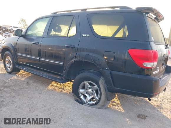 2007 Toyota Sequoia SR5 with VIN 5TDZT34A07S293473, listed as a IAAI auction lot 41556829 with 278,443 mi miles and . Bid and sale history available at DreamBid. Image 3.