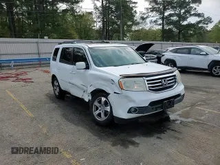 2013 Honda Pilot EX-L with VIN 5FNYF3H59DB036098, listed as a Copart auction lot 50824335 with 191,004 mi miles and Salvage Title. Bid and sale history available at DreamBid. Image 14.