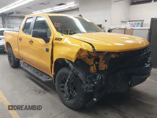 2020 Chevrolet Silverado 1500 Custom Trail Boss with VIN 1GCRYCEF3LZ255532, listed as a IAAI auction lot 41824536 with 72,392 mi miles and . Bid and sale history available at DreamBid. Image 1.
