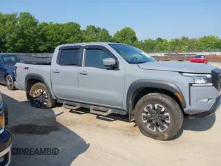 2023 Nissan Frontier SV with VIN 1N6ED1EK4PN622489, listed as a IAAI auction lot 42400562 with 25,595 mi miles and . Bid and sale history available at DreamBid. Image 13.
