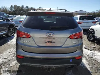 2016 Hyundai Santa Fe Sport with VIN 5XYZUDLBXGG315201, listed as a Copart auction lot 46097065 with 114,747 mi miles and Salvage Title. Bid and sale history available at carsss.com. Image 6.
