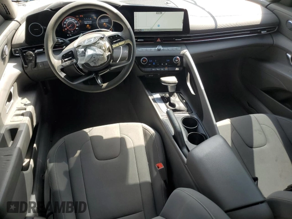 2024 Hyundai Elantra SEL with VIN KMHLM4DG3RU733337, listed as a Copart auction lot 51287045 with 26,590 mi miles and Non Repairable. Bid and sale history available at carsss.com. Image 8.