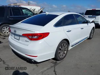 2016 Hyundai Sonata Sport with VIN 5NPE34AFXGH411507, listed as a IAAI auction lot 41592868 with 96,627 mi miles and . Bid and sale history available at DreamBid. Image 4.