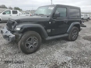 2018 Jeep Wrangler Sport с VIN 1C4GJXAN6JW210776, выставлен на аукционе Copart как лот 88348145 с пробегом 25 791 миль миль и Списание • Salvage title. История ставок и продаж доступна на DreamBid. Изображение 1.
