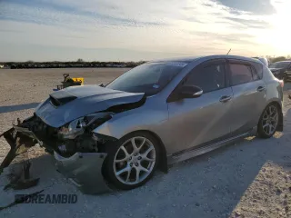2010 Mazda 3 with VIN JM1BL1H35A1165994, listed as a Copart auction lot 89355145 with 153,263 mi miles and Salvage Title. Bid and sale history available at carsss.com. Image 1.
