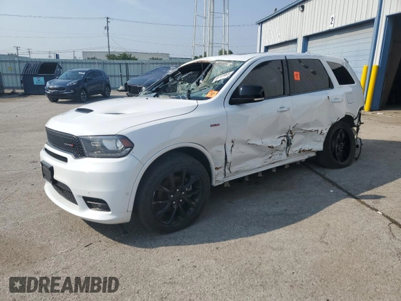 2018 Dodge Durango R/T с VIN 1C4SDHCT0JC486004, выставлен на аукционе Copart как лот 59749965 с пробегом 64 012 миль миль и Чистый • Clean title. История ставок и продаж доступна на DreamBid. Изображение 1.